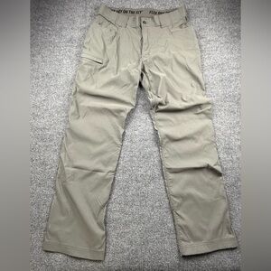Duluth Trading Dry On The Fly Pants Mens 36x34 (Measures 36x32) Hiking Work